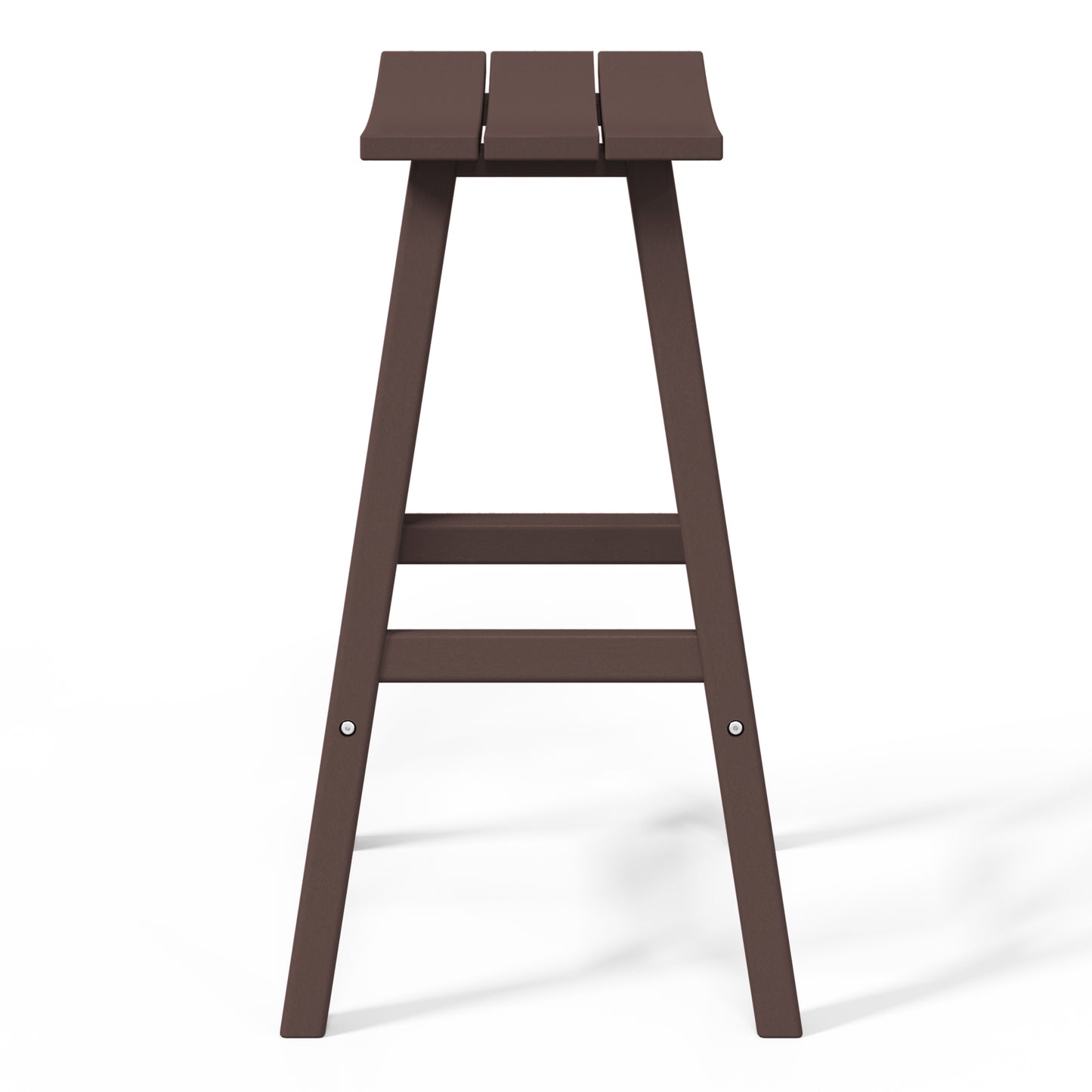 Stockholm All-Weather Outdoor Saddle Bar Stool (29" Height) Seahawk Designs Patio Bar & Counter Stools