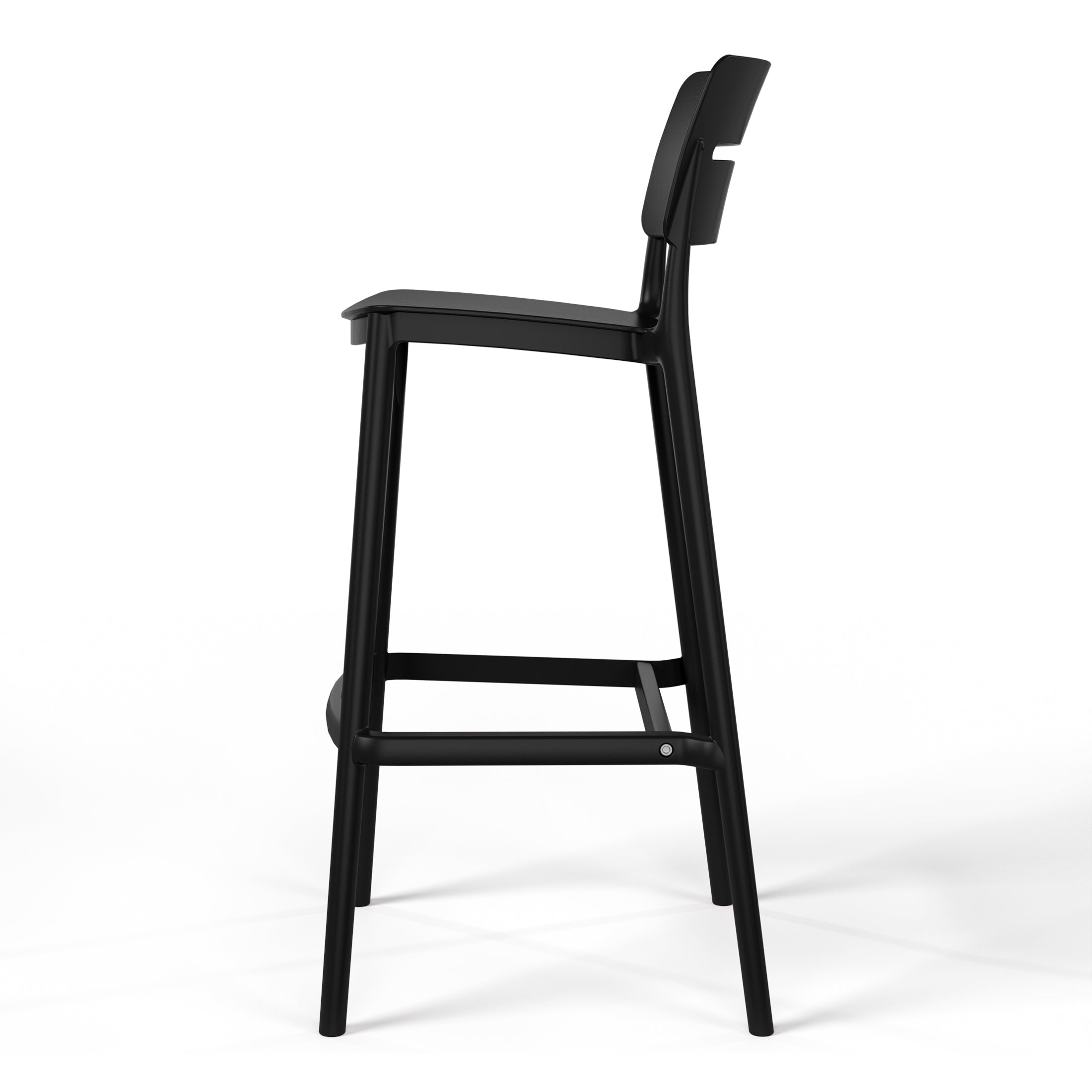 Polyform 29.5" Bar Stool (Set of 2) Seahawk Designs Patio Bar & Counter Stools