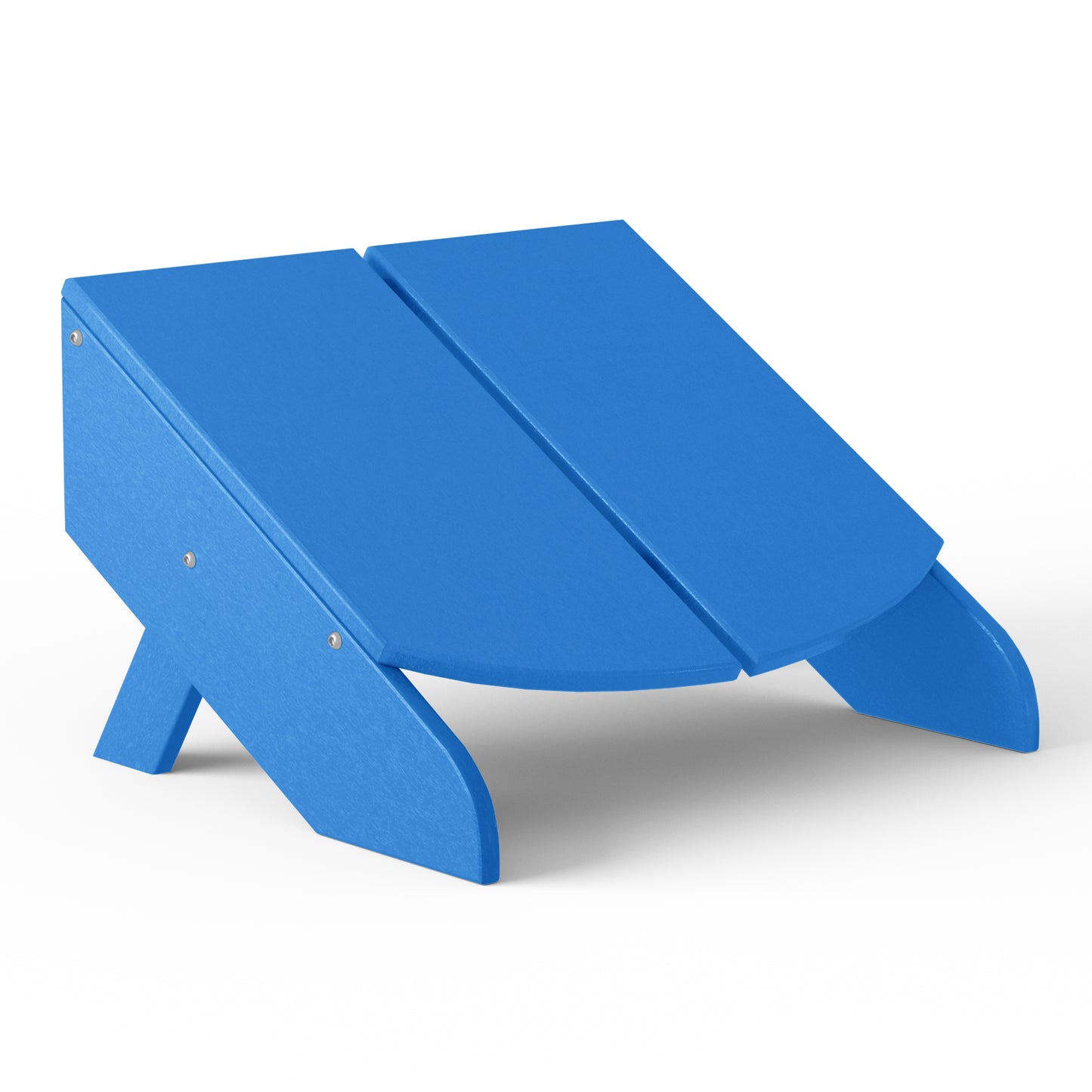 La Quinta Modern Ottoman Pacific Blue Seahawk Designs Patio Ottomans