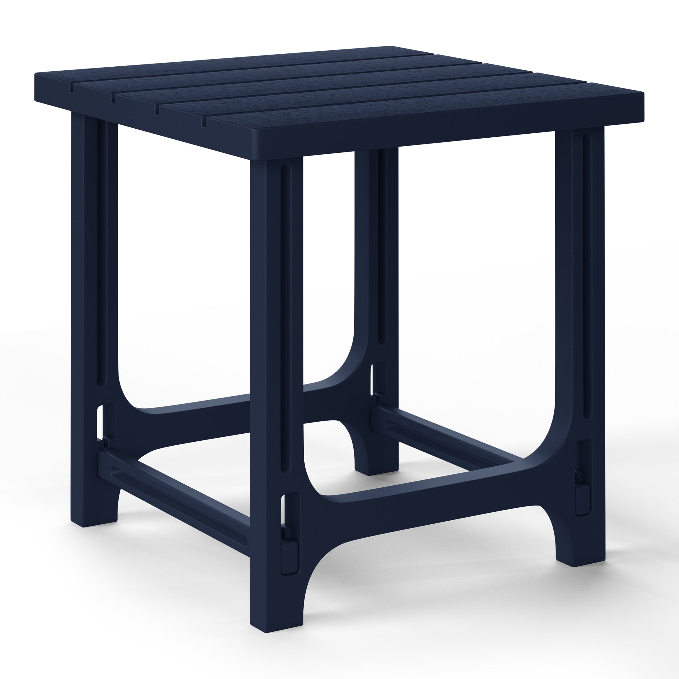 Snap’n Lock 18" Side Table (No Tools or Hardware Required) Navy Blue Seahawk Designs Patio Side Tables