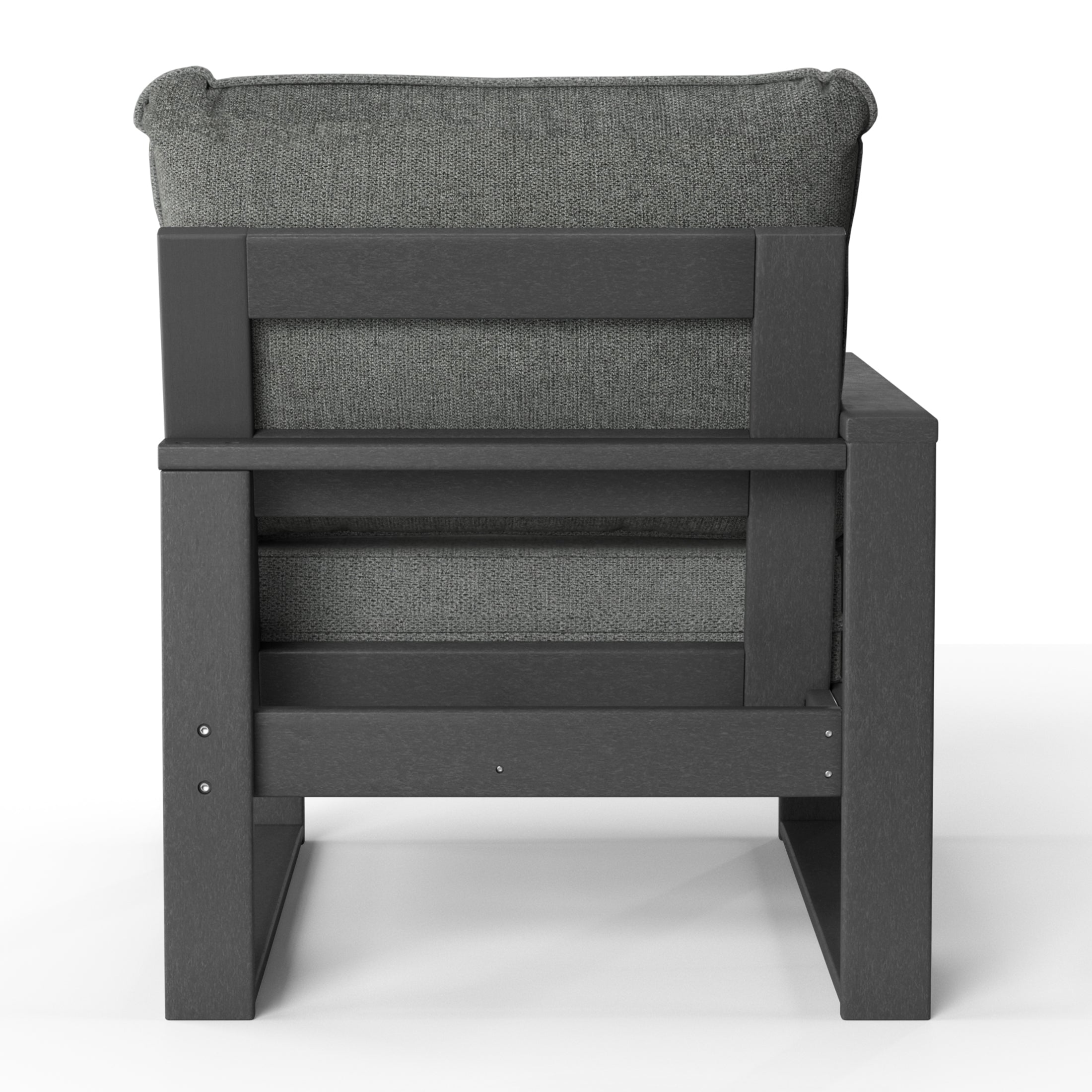 Signature All-Weather Outdoor Modular Patio Deep Seating Left Arm Chair (Left Arm Sectional Seat) Seahawk Designs Patio Chairs