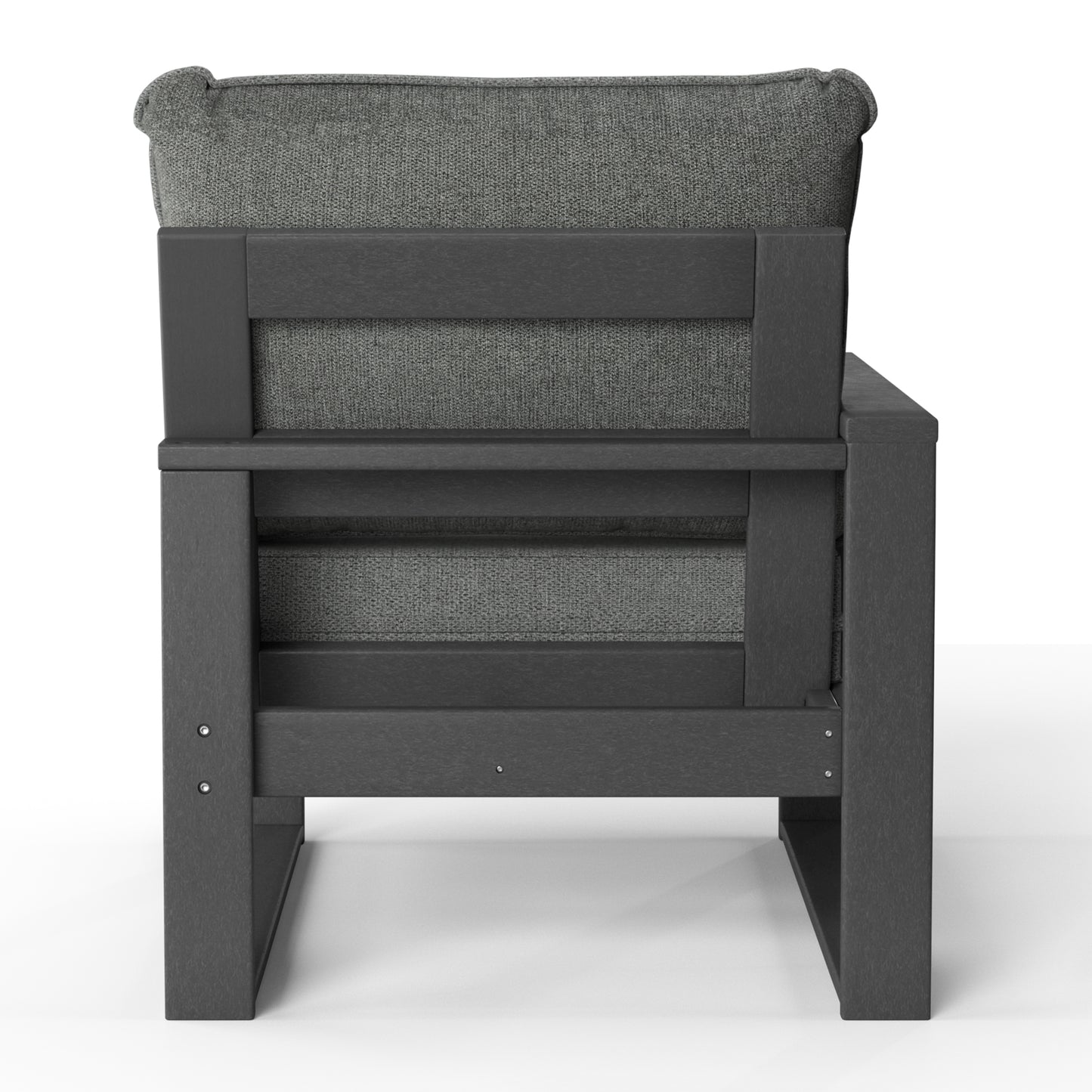 Signature All-Weather Outdoor Modular Patio Deep Seating Left Arm Chair (Left Arm Sectional Seat) Seahawk Designs Patio Chairs