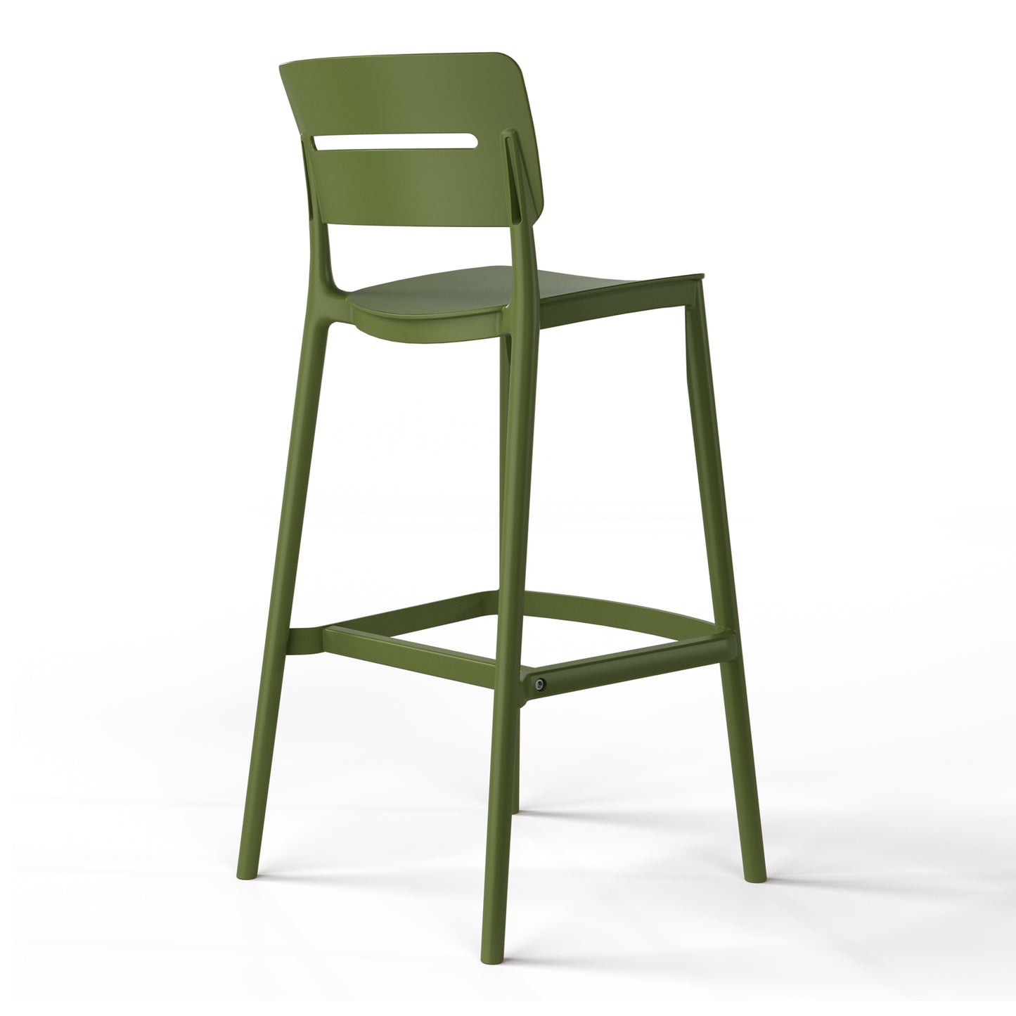 Polyform 29.5" Bar Stool (Set of 2) Seahawk Designs Patio Bar & Counter Stools