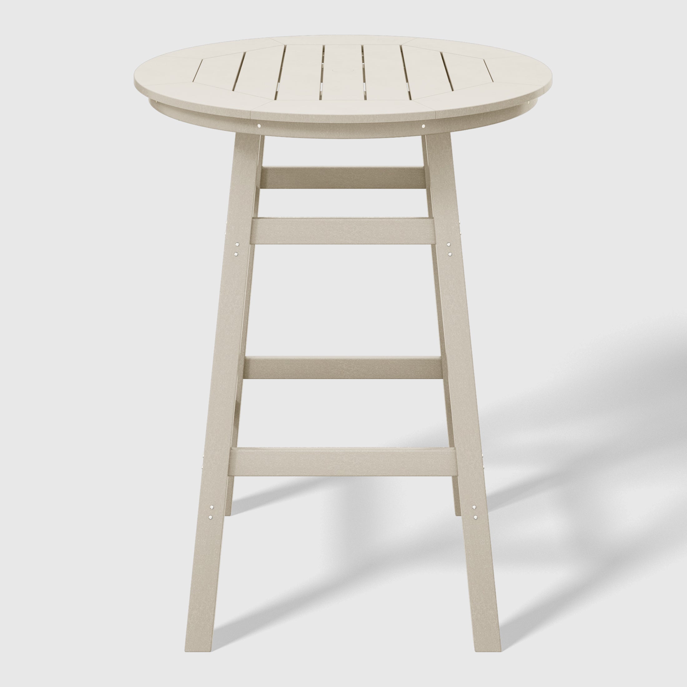 Stockholm All-Weather Outdoor 35" Round Bar Table (42" Height) Seahawk Designs Patio Bar Tables