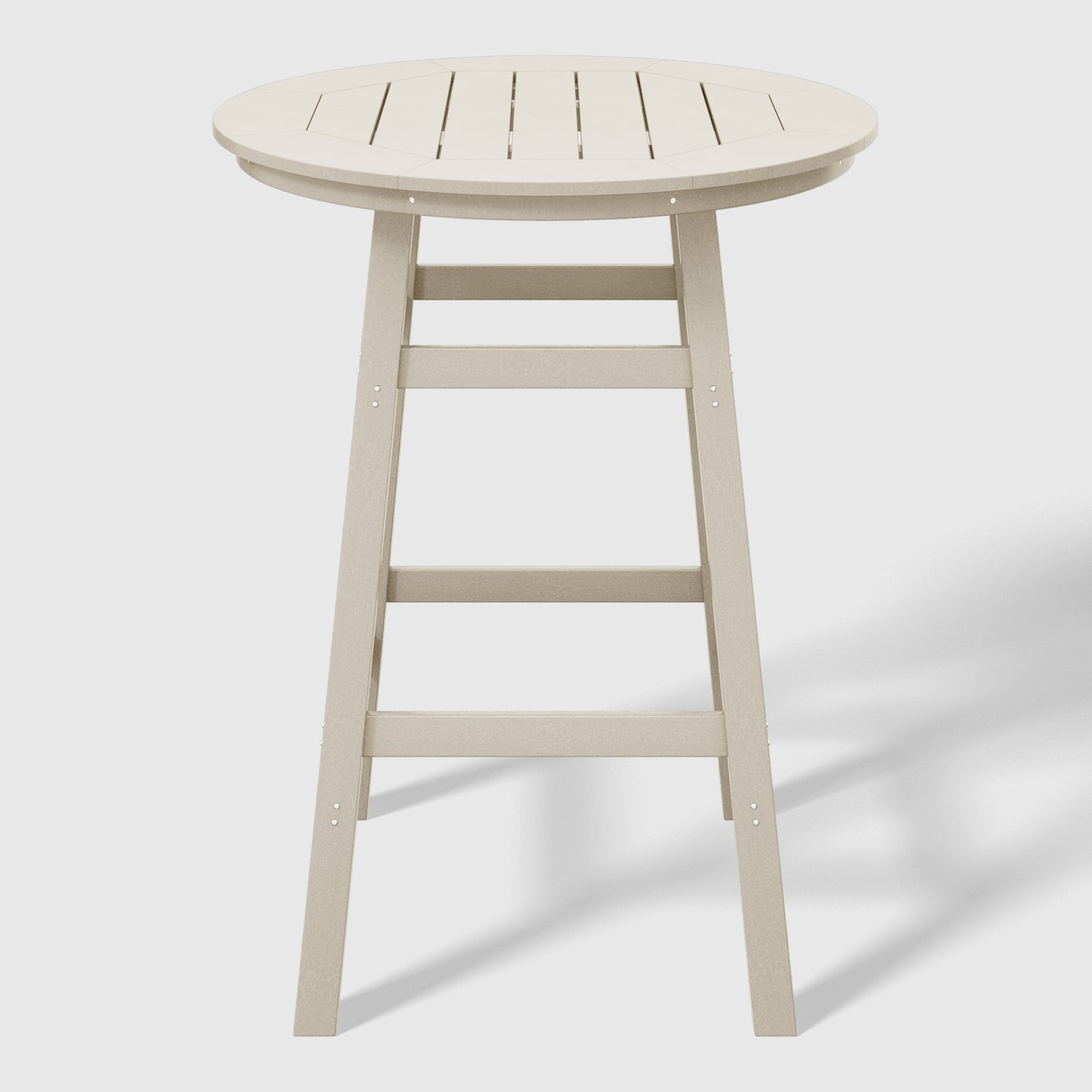 Stockholm All-Weather Outdoor 35" Round Bar Table (42" Height) Seahawk Designs Patio Bar Tables
