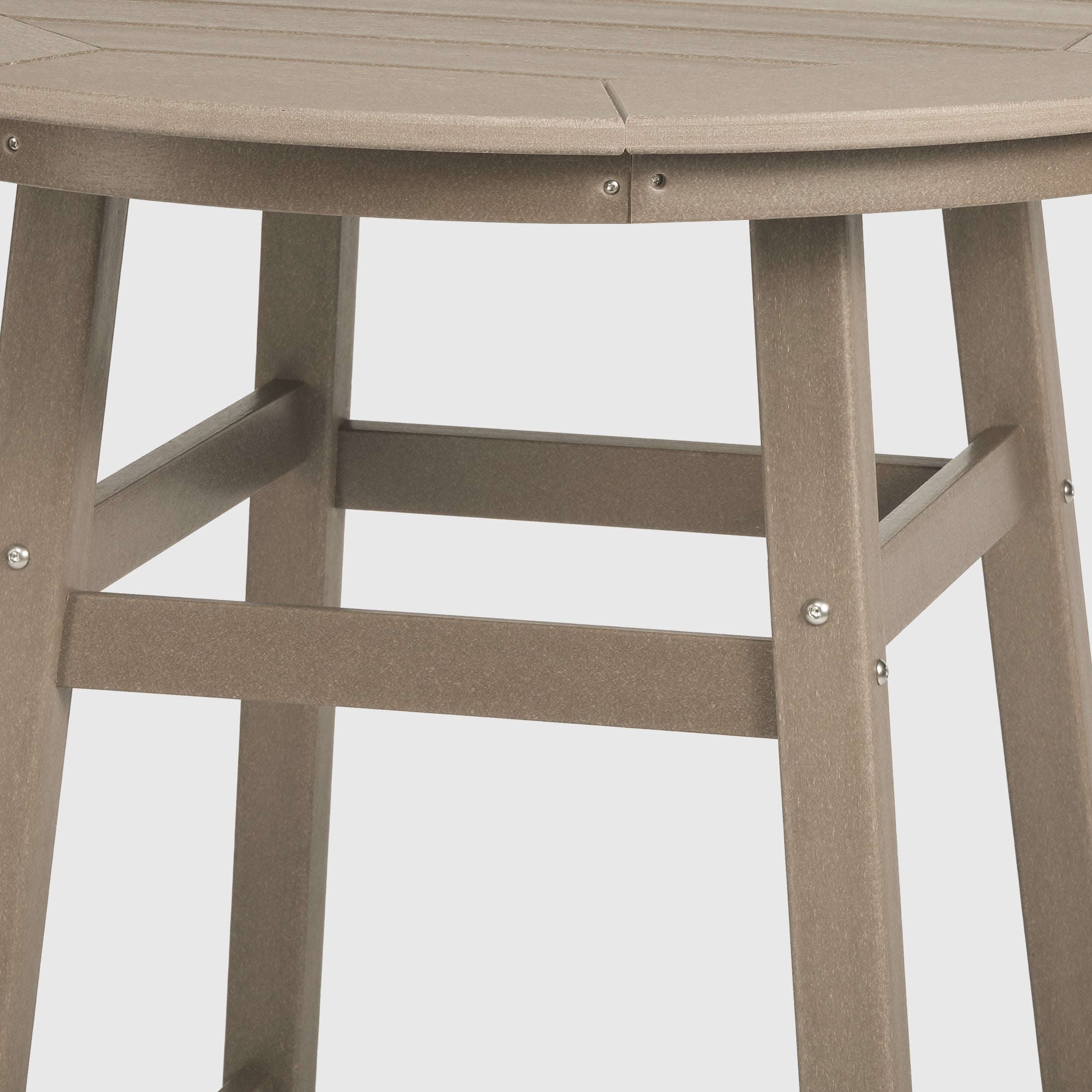 Stockholm All-Weather Outdoor 35" Round Counter Table (37" Height) Seahawk Designs Patio Bar Tables