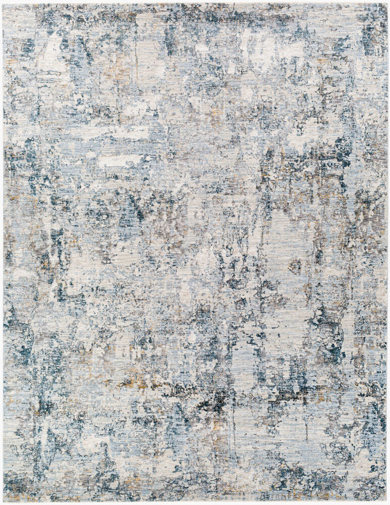 Laila Machine Woven Rug — Charcoal/Cream