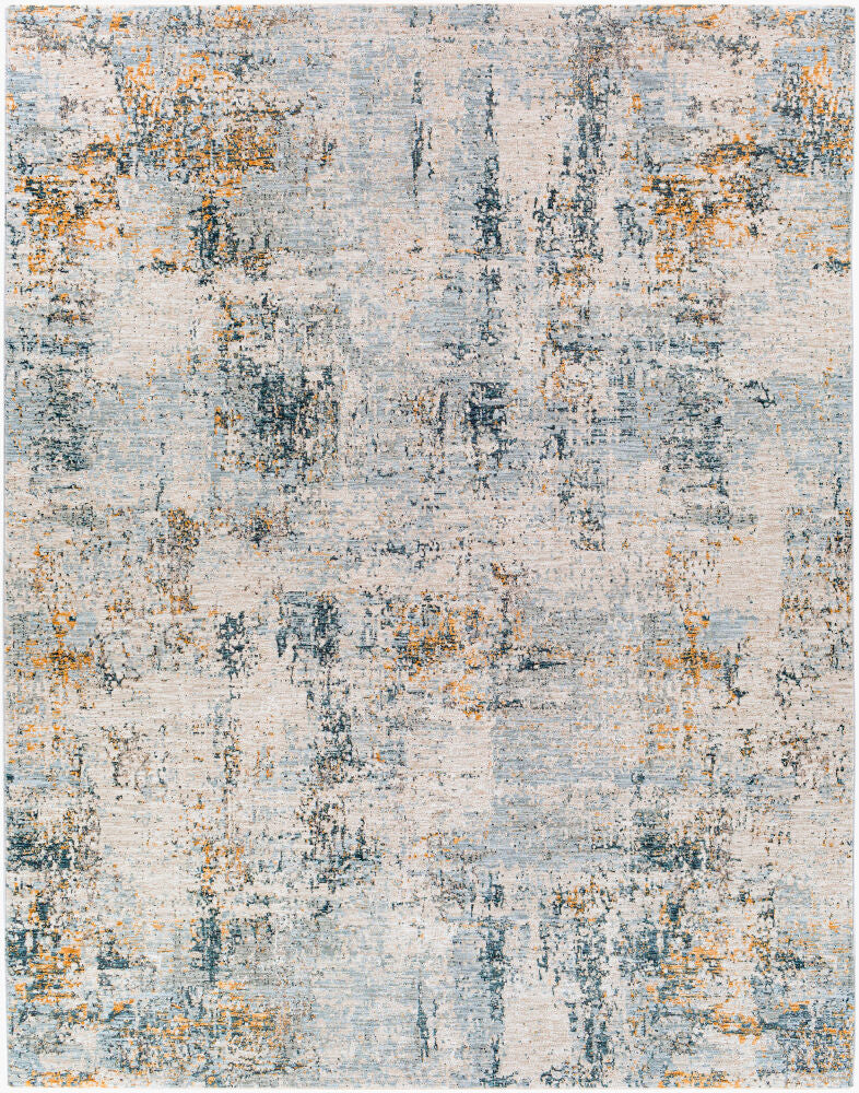 Laila Machine Woven Rug — Cream/Dusty Sage