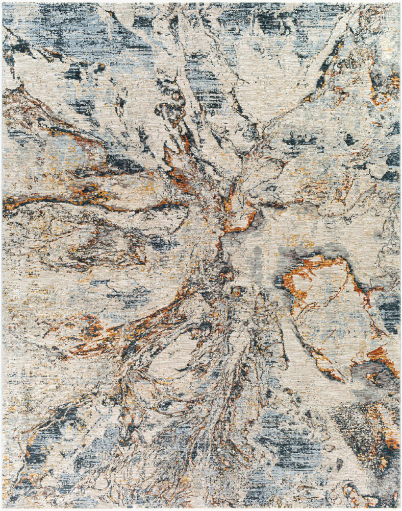 Laila Machine Woven Rug — Cream/Gray