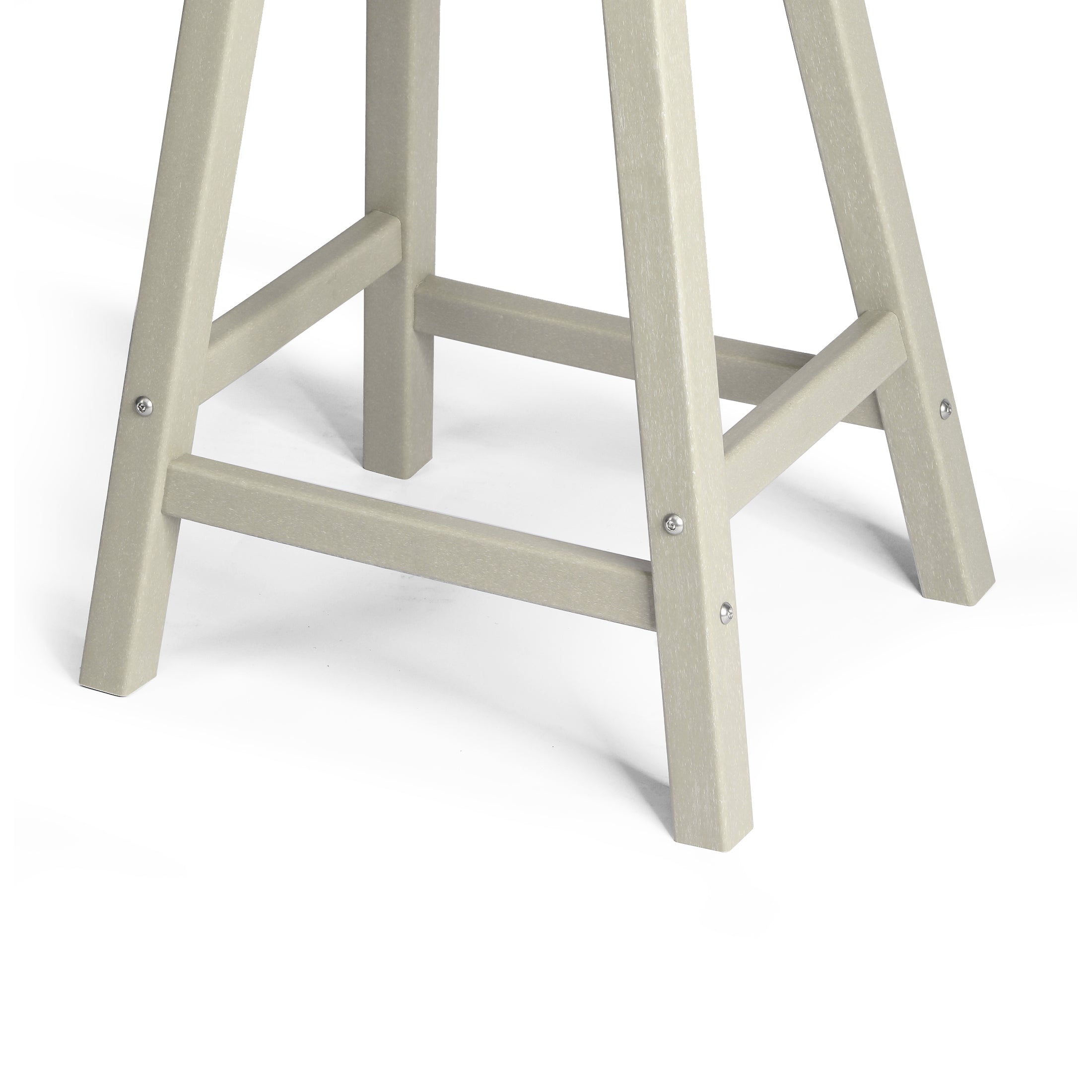 Stockholm All-Weather Outdoor Saddle Counter Stool (24" Height) Seahawk Designs Patio Bar & Counter Stools