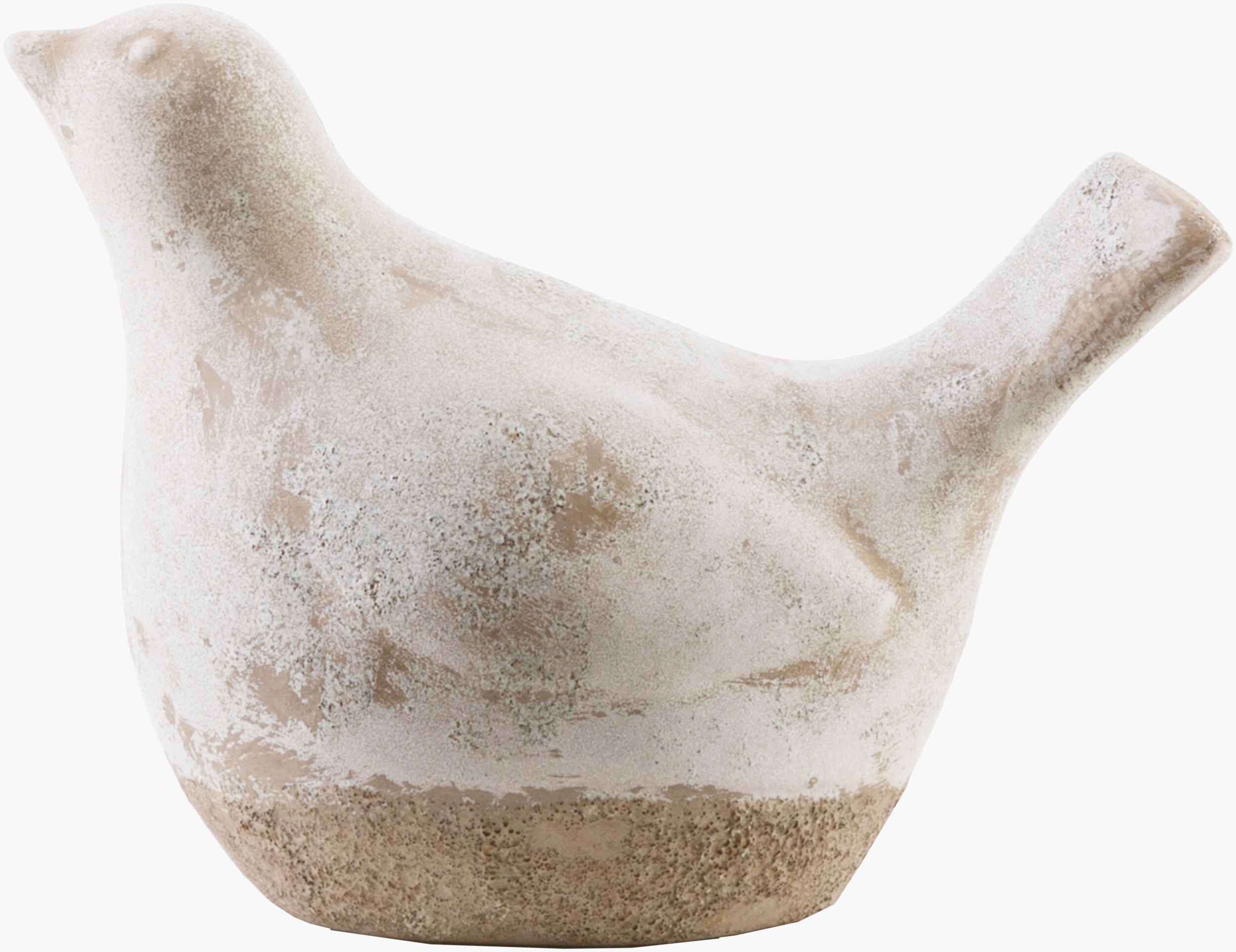 Leclair Decorative Sculpture — Ivory/Khaki