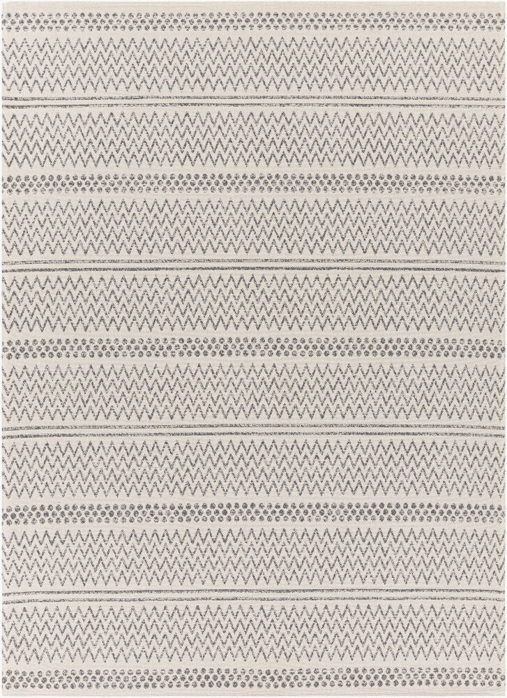 La Casa Machine Woven Rug — Charcoal/Light Slate