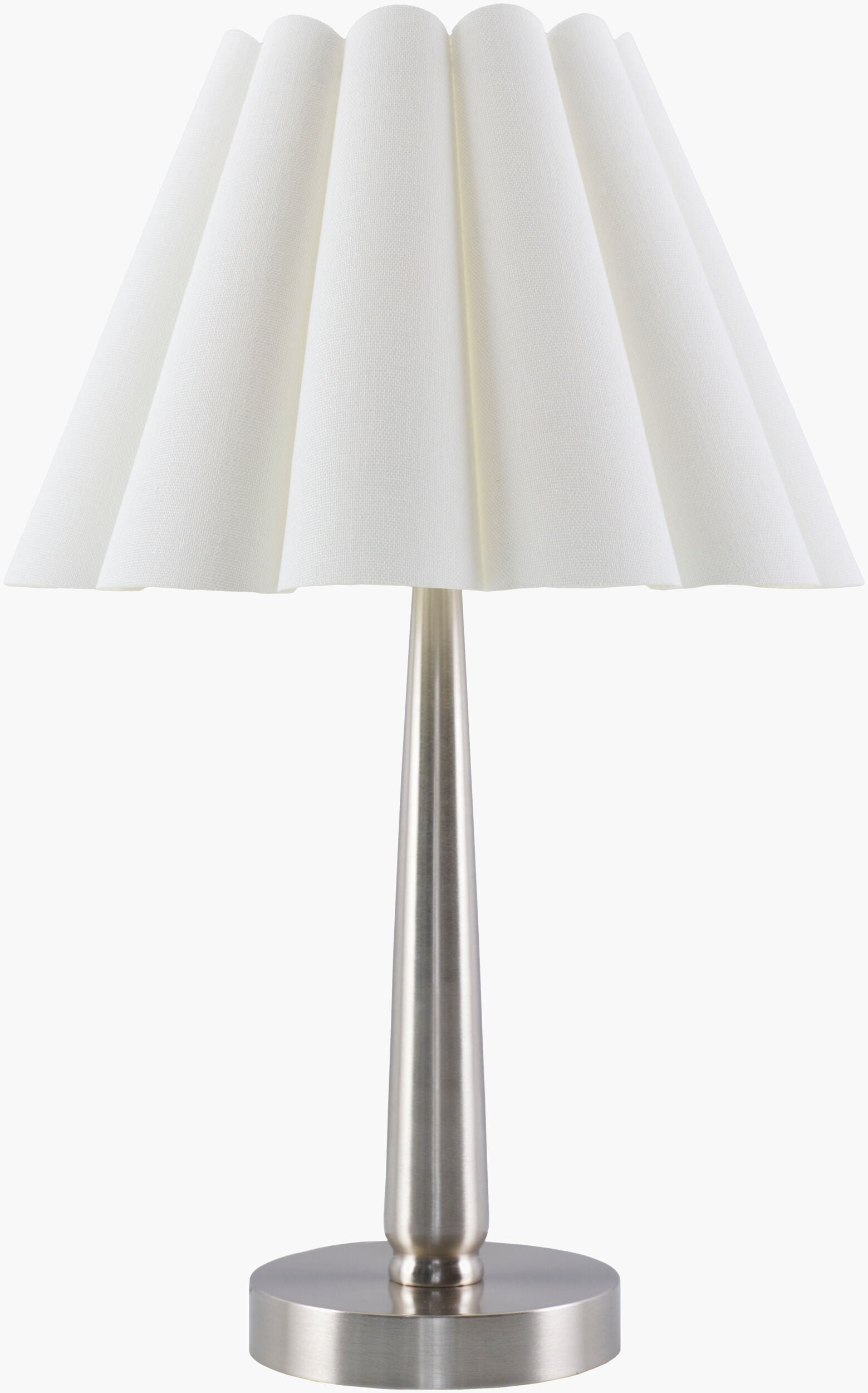 Leynar Accent Table Lamp — Metallic - Nickel