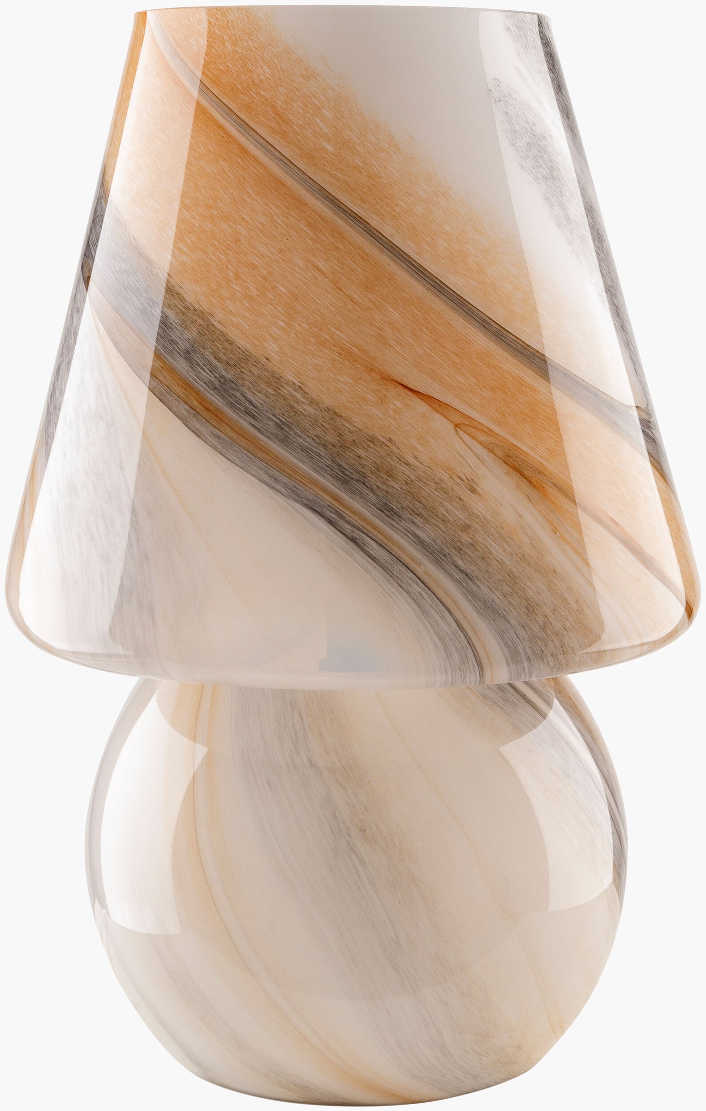 Lefkada Accent Table Lamp — Brown