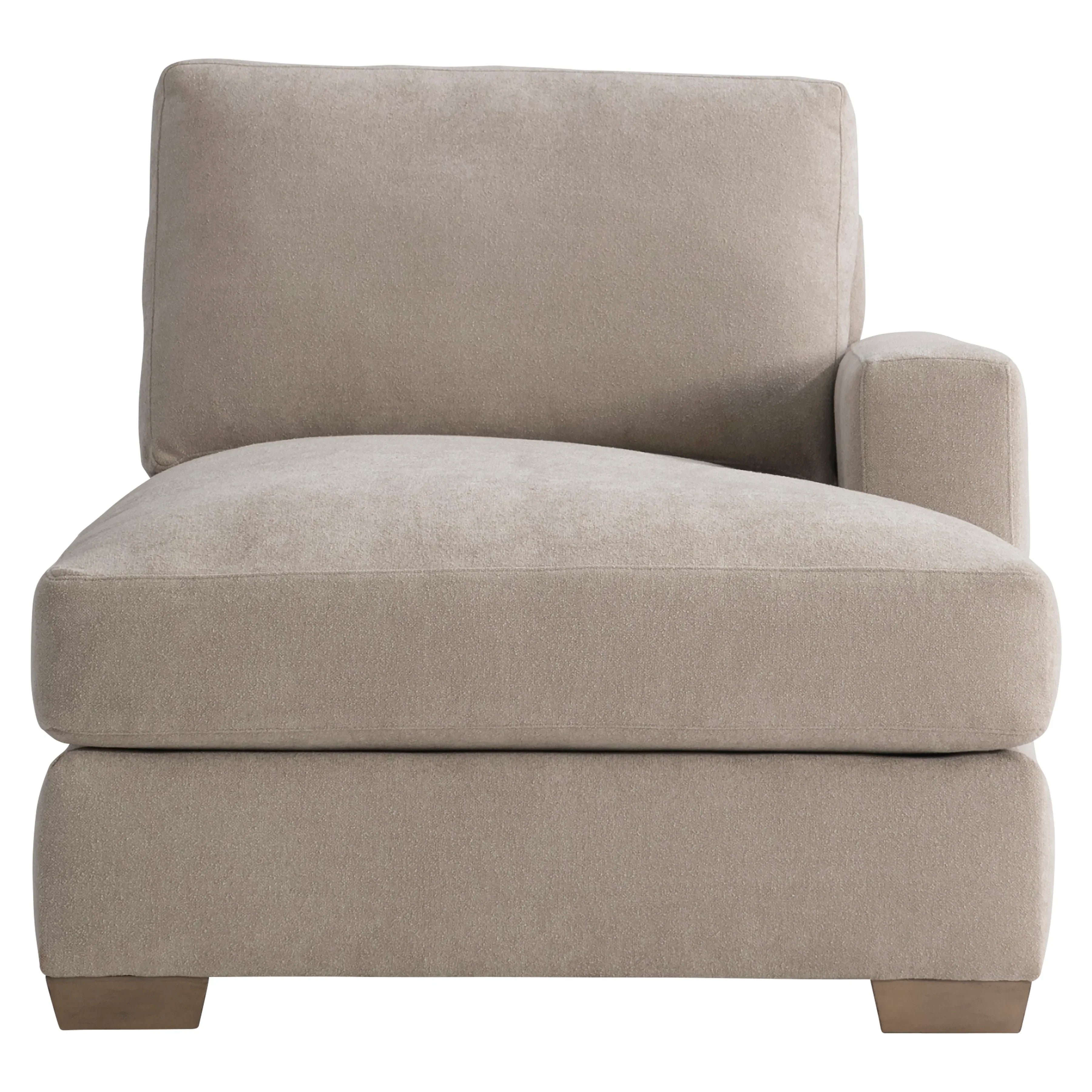 Dawkins Fabric Right Arm Chaise Bernhardt Living