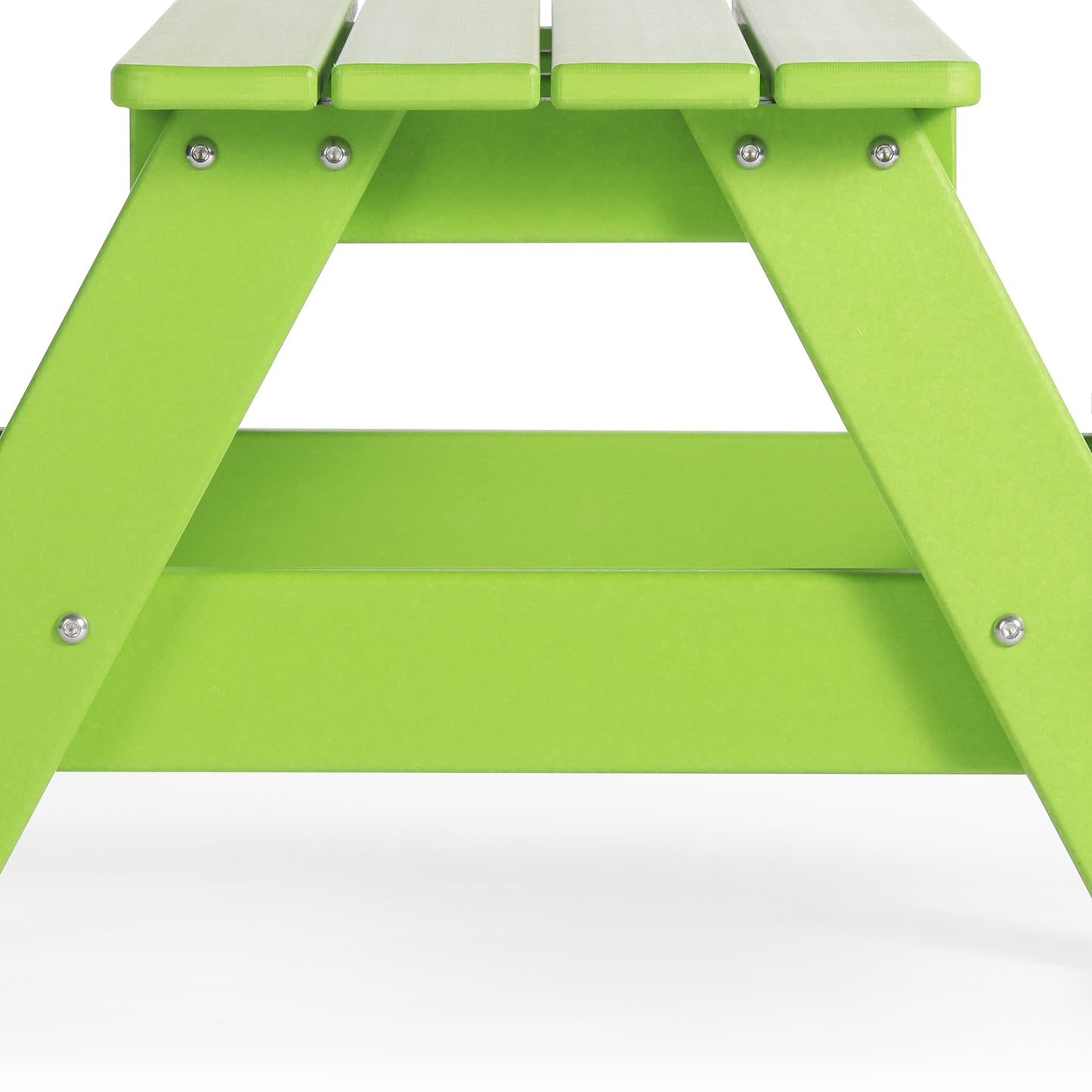 Tiny Terraces Kids' All-Weather Outdoor Picnic Table Seahawk Designs Kids Picnic Tables