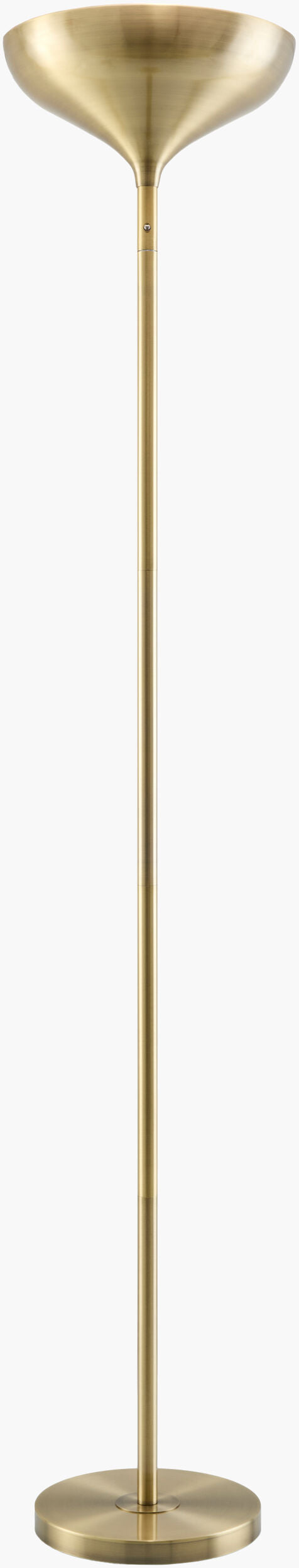 Luhu Accent Floor Lamp — Metallic - Brass