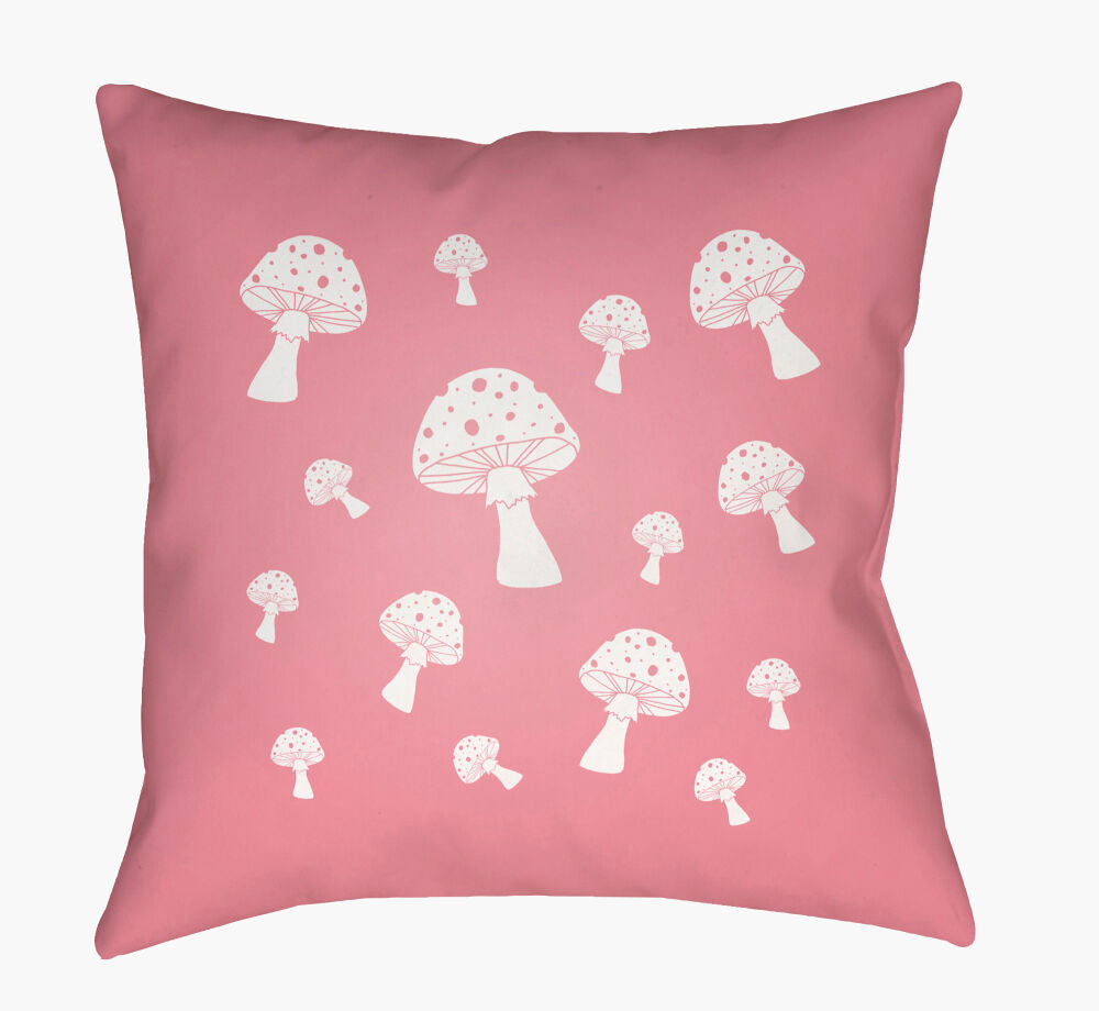 Mushrooms Accent Pillow