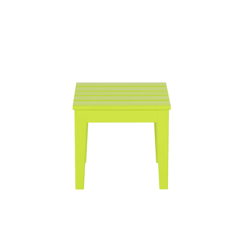 Tuscany All-Weather Outdoor Square Side Table (17" Height) Lime Seahawk Designs Patio Side Tables
