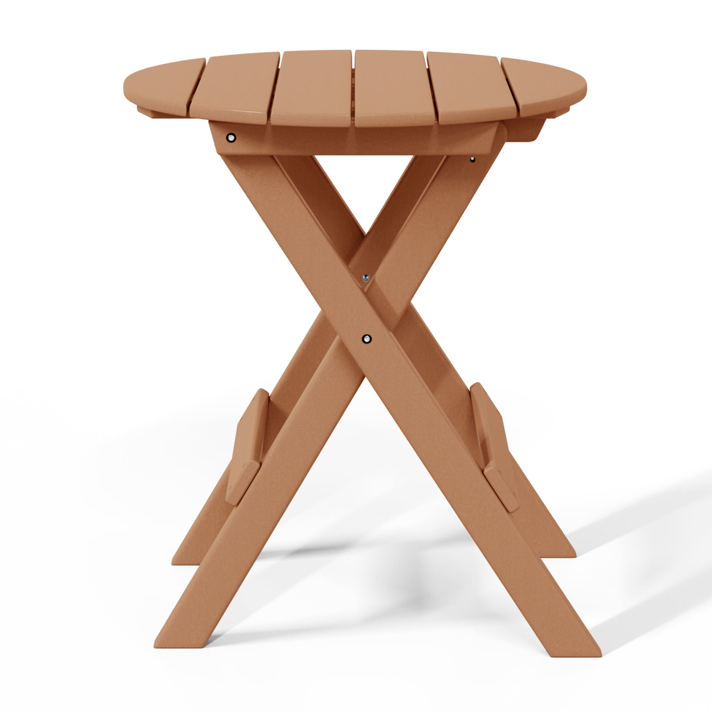 Tuscany All-Weather Outdoor Patio Round Folding Dining Table (24" Top) Seahawk Designs Patio Dining Tables