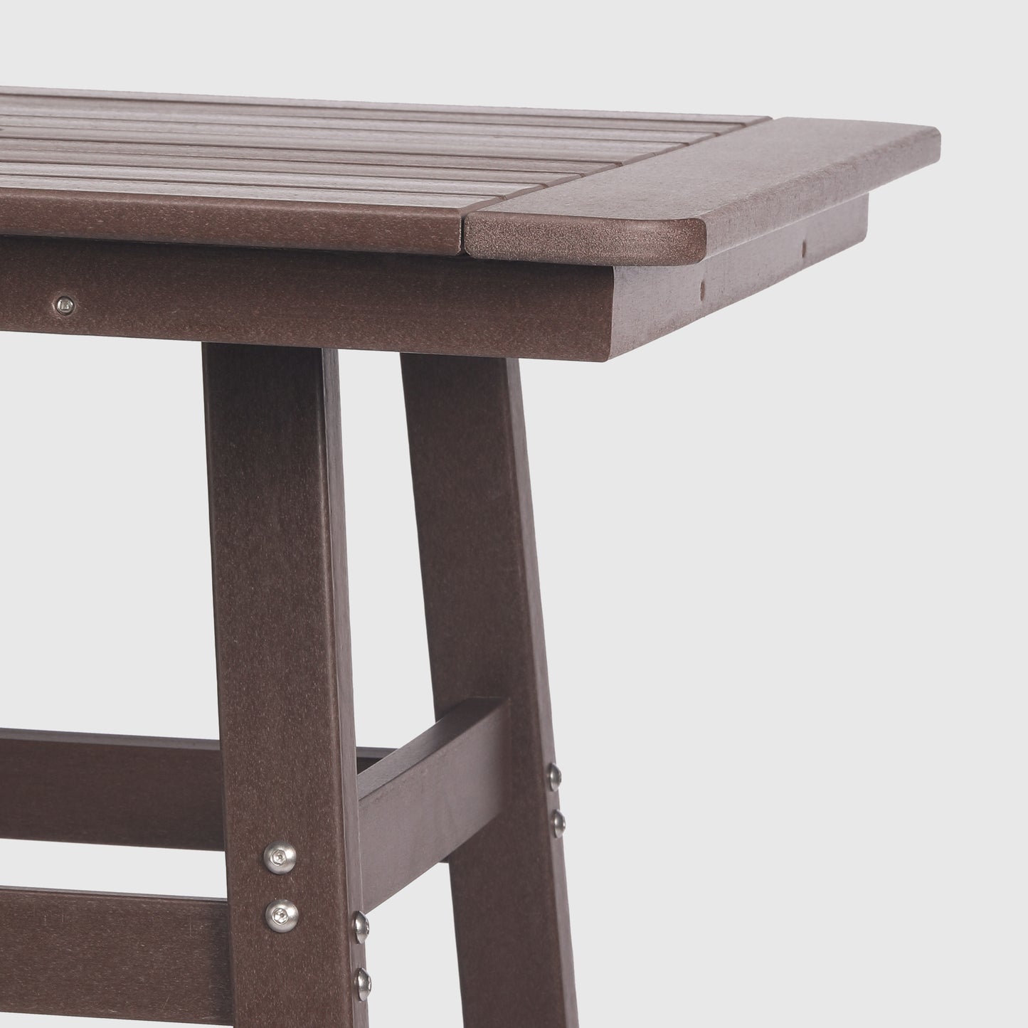 Stockholm All-Weather Outdoor Square Counter Table (31" Top) Seahawk Designs Patio Bar Tables