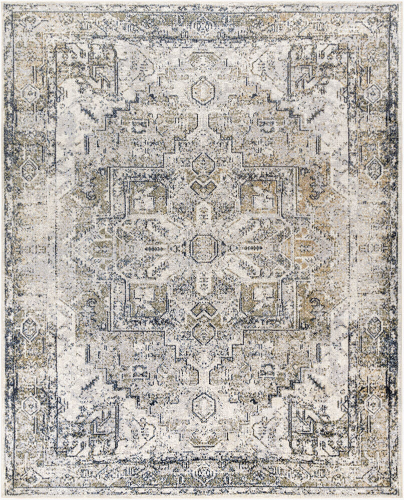 Lillian Machine Woven Rug — Black/Brown