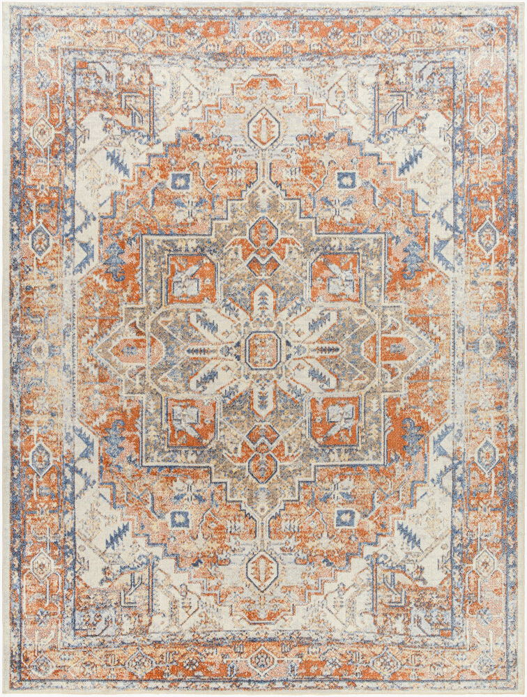 Lillian Machine Woven Rug — Black/Brown
