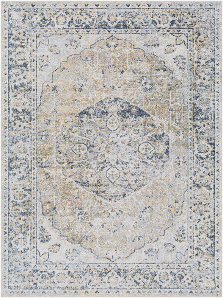 Lillian Machine Woven Rug — Black/Brown