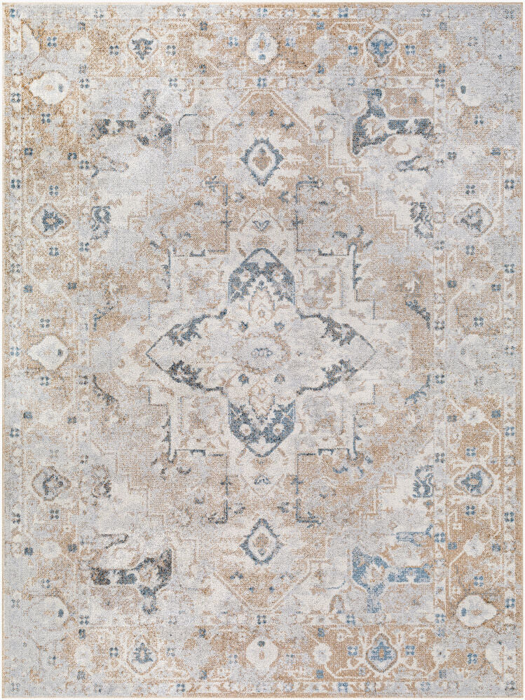 Lillian Machine Woven Rug — Black/Brown