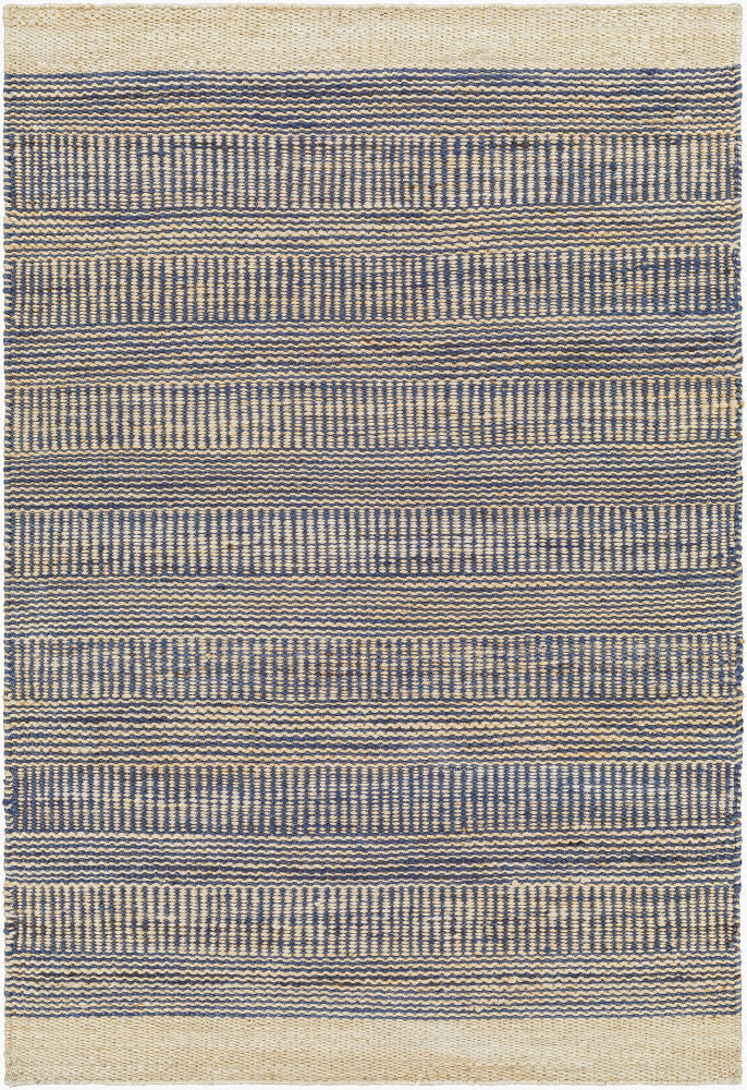 Lima Handmade Rug — Charcoal/Denim