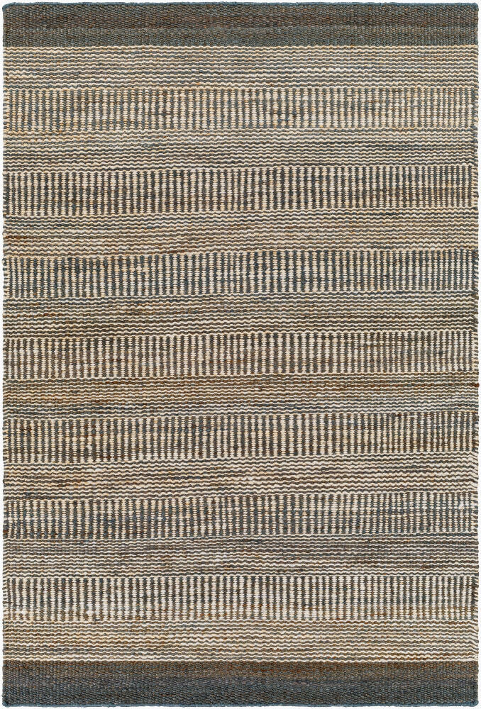 Lima Handmade Rug — Black/Dark Brown
