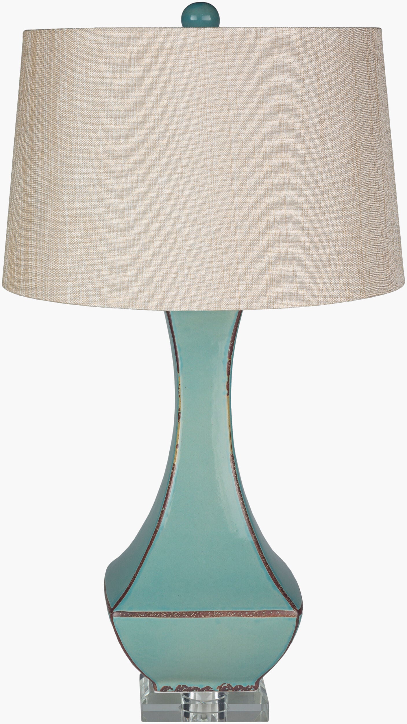 Belhaven Accent Table Lamp — Teal