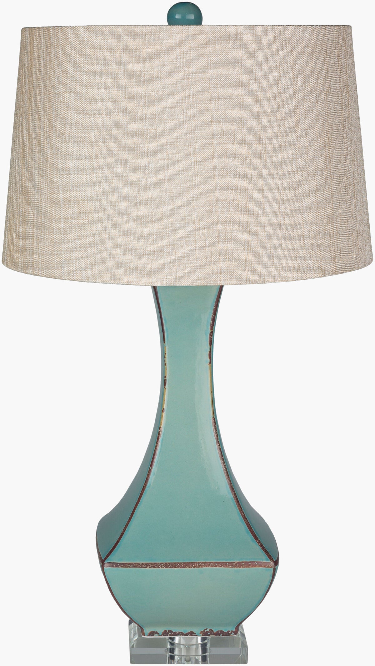 Belhaven Accent Table Lamp — Teal
