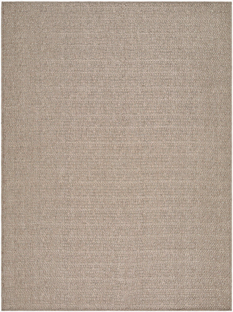 Lumina Machine Woven Rug — Medium Brown/Slate