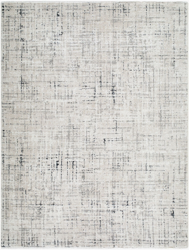 Lausanne Machine Woven Rug — Black/Cream