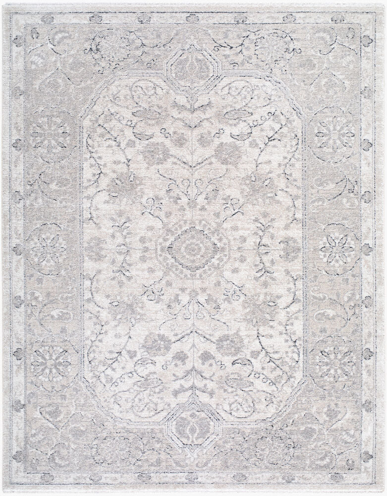 Lausanne Machine Woven Rug — Black/Cream