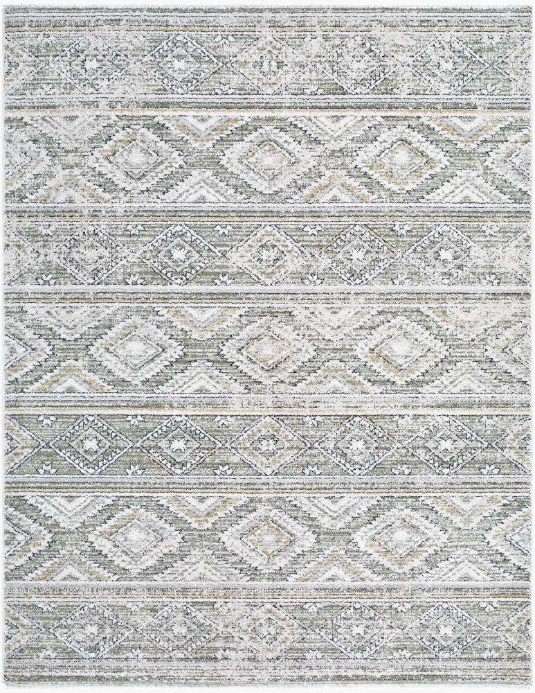 Lausanne Machine Woven Rug — Black/Cream