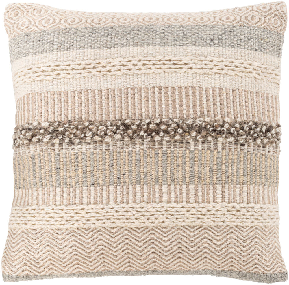 Lorens Accent Pillow — Beige/Ivory
