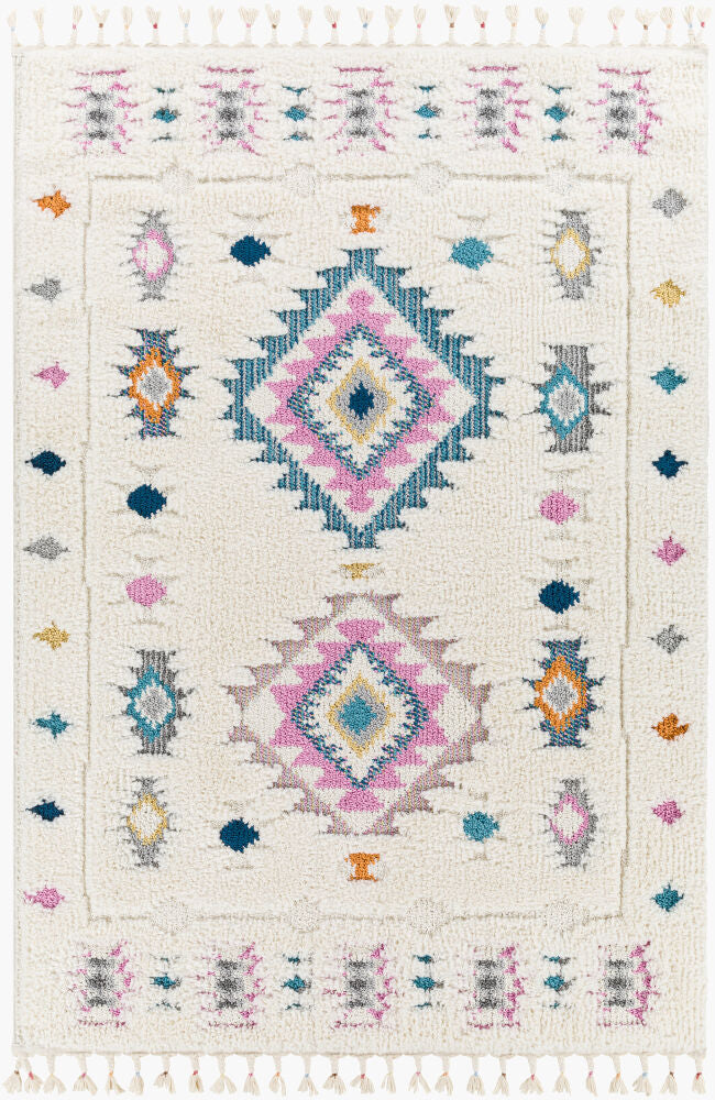 Lofty Machine Woven Rug — Aqua/Blue