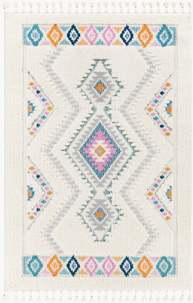 Lofty Machine Woven Rug — Aqua/Blue