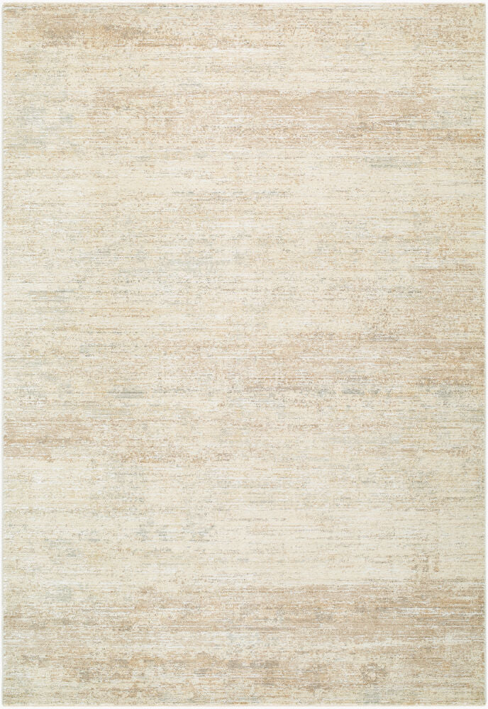 Lotus Machine Woven Rug — Cream/Light Beige