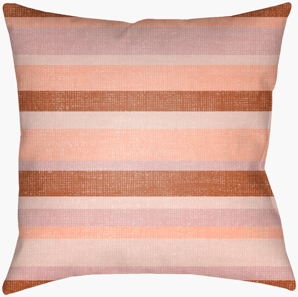 Lolita Accent Pillow — Burnt Orange/Dusty Coral