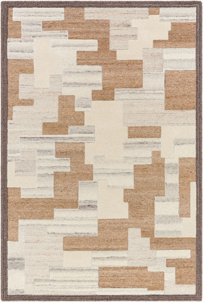 La Puna Handmade Rug — Brown/Dark Brown