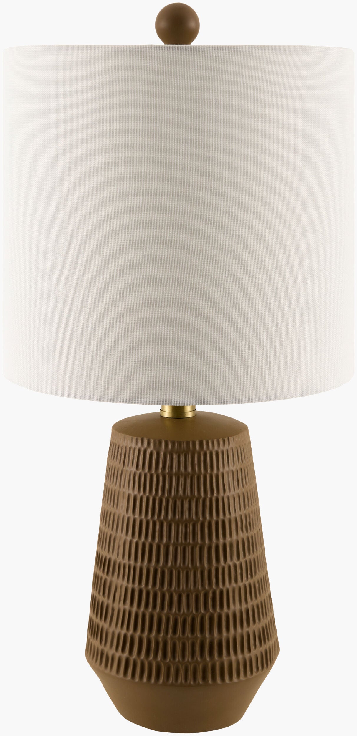 Leipzig Accent Table Lamp — Brown