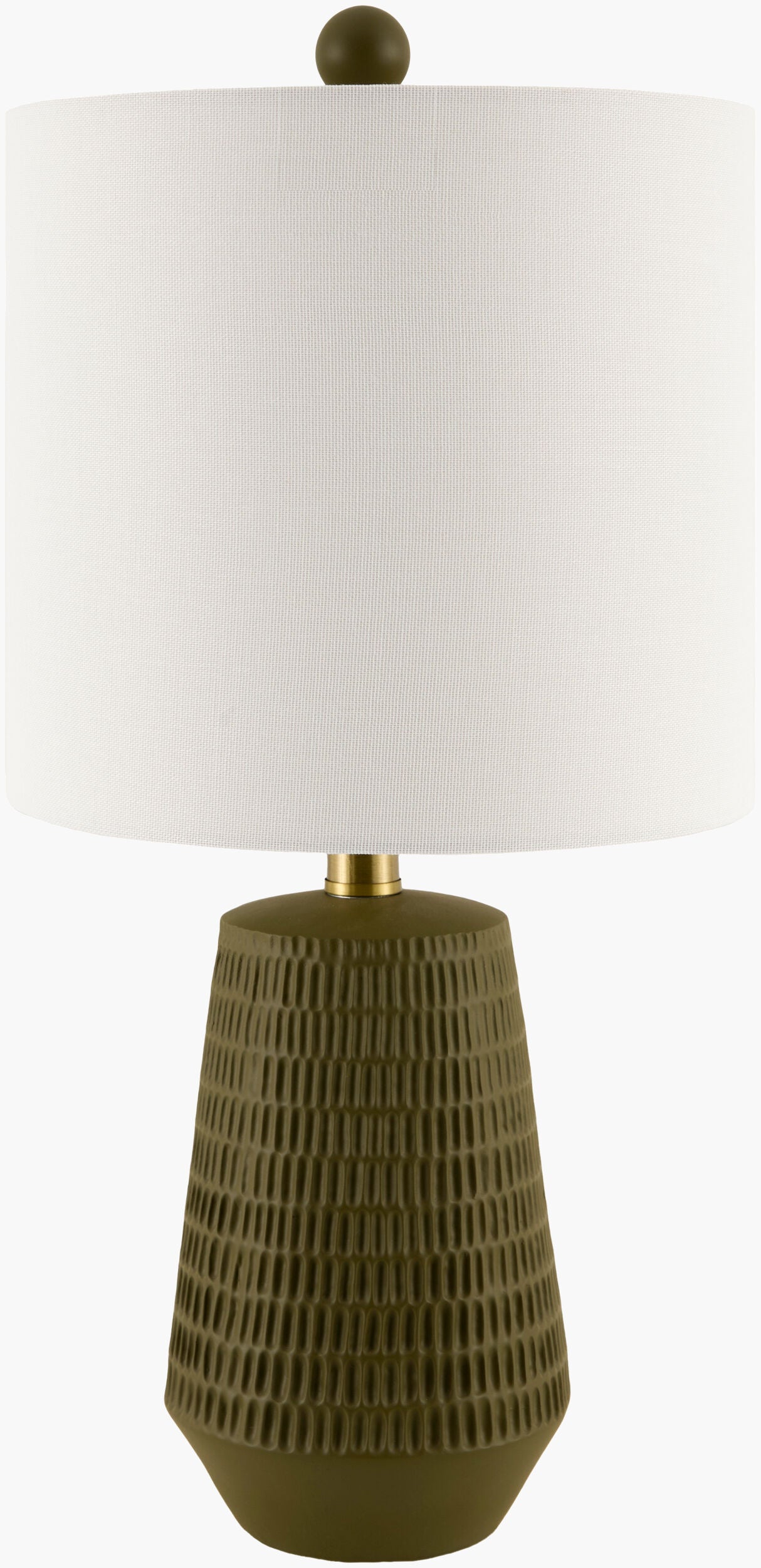 Leipzig Accent Table Lamp — Dark Green