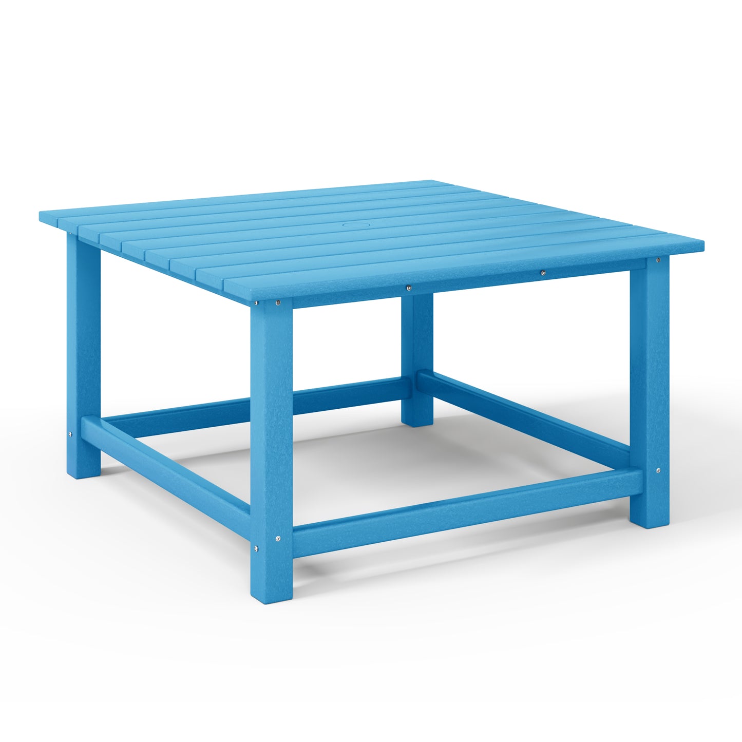 Tuscany All-Weather Outdoor Square Coffee Table (31" Top) Pacific Blue Seahawk Designs Patio Coffee Tables