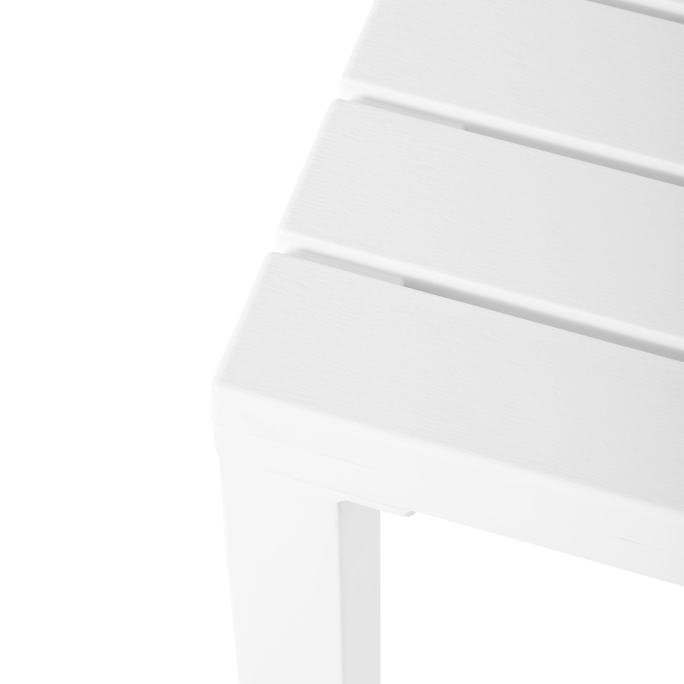 Polyform 31.5" Square Dining Table with Metal Frame Seahawk Designs Patio Dining Tables