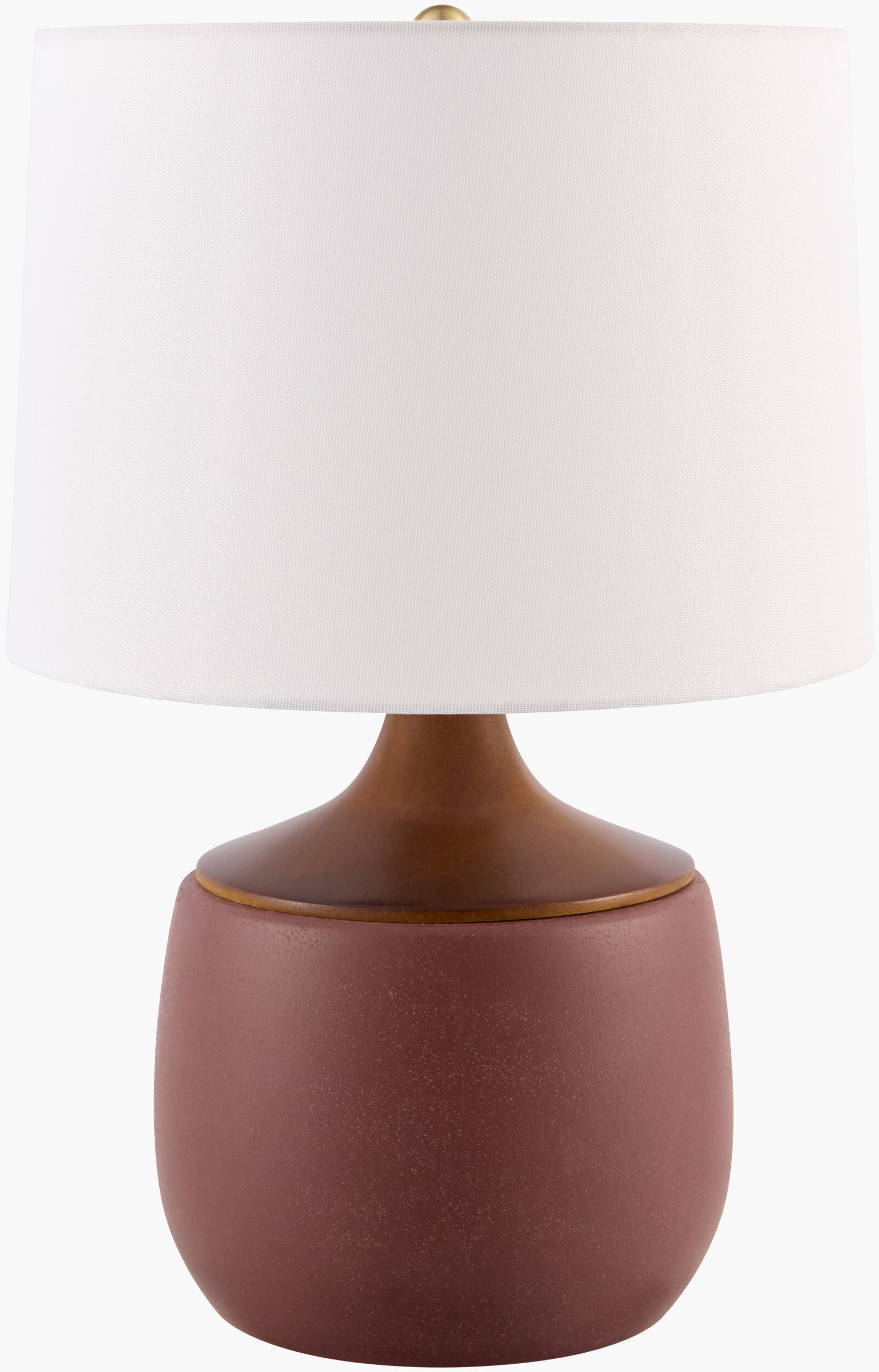 Lorin Accent Table Lamp — Red