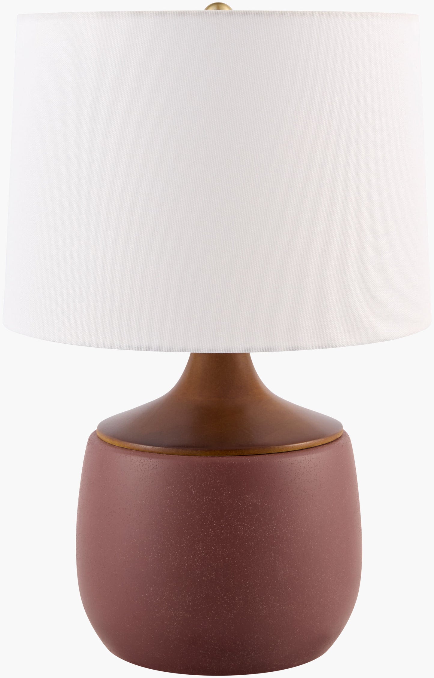 Lorin Accent Table Lamp — Red