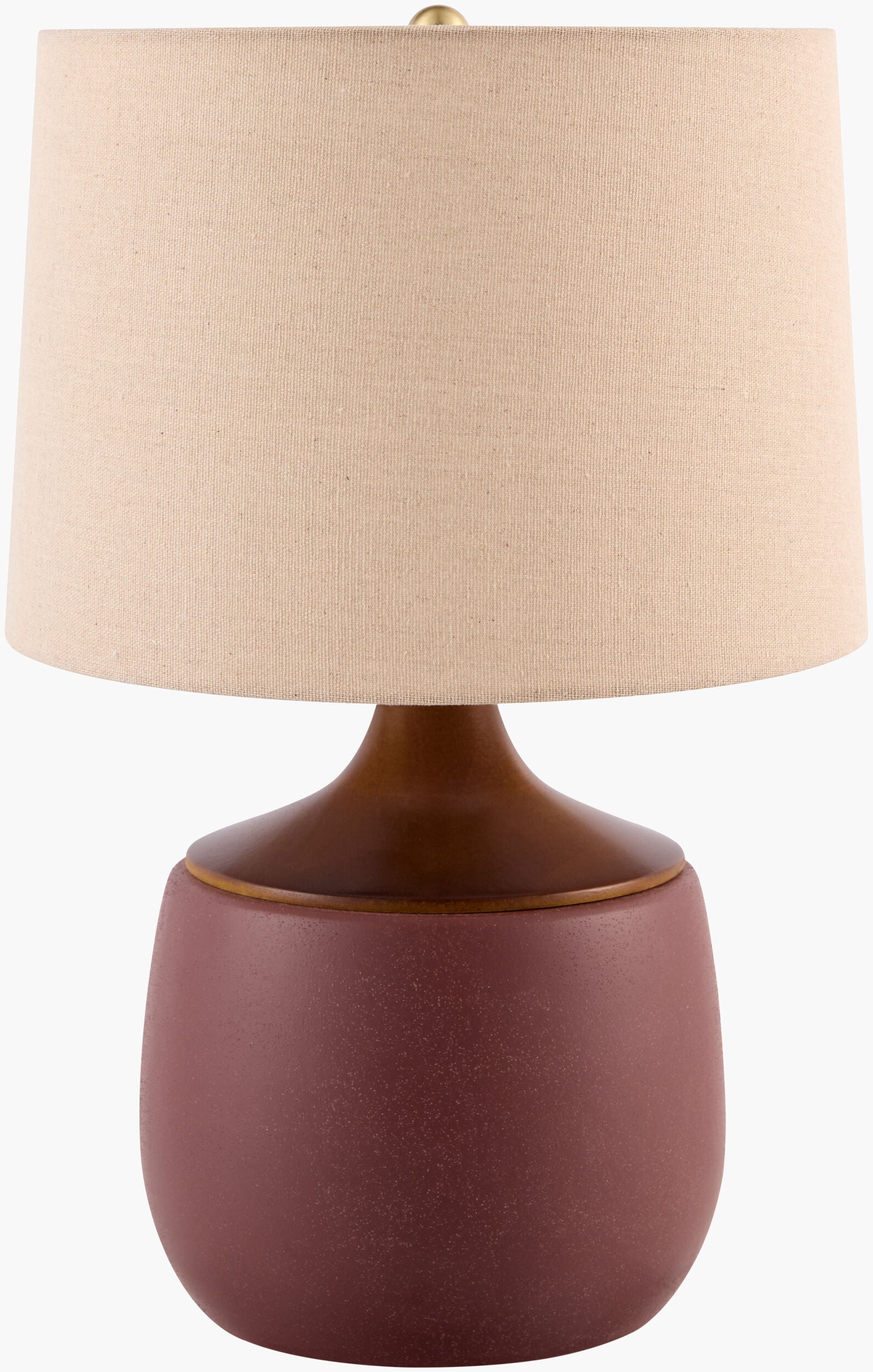 Lorin Accent Table Lamp — Red